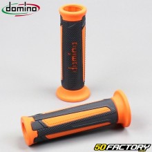 Handle grips Domino A350 black and orange
