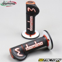 Puños Domino A230 cross negro y naranja