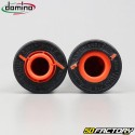 Handle grips Domino A230 cross black and orange