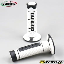 Handle grips Domino A260 cross White and Black