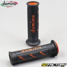 Handle grips Domino A250 black and orange