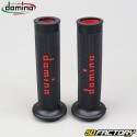 Punhos Domino A010 preto e vermelho