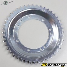 Couronne 44 dents Ø 94 mm 11T MBK 51, Motobécane AV88... (jante à rayons) grise