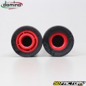 Handle grips Domino A190 cross black and red