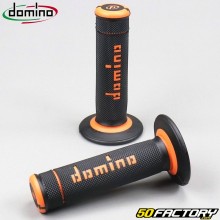 Handle grips Domino A190 cross black and orange