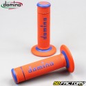 Handle grips Domino A190 cross orange and blue