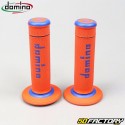 Handle grips Domino A190 cross orange and blue