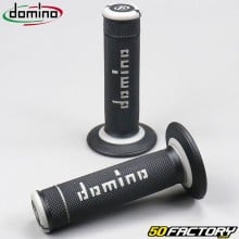 Handle grips Domino A190 cross black and gray