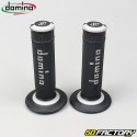 Handle grips Domino A190 cross black and gray
