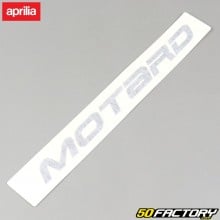 Autocollant origine de bras oscillant Aprilia RX et SX (2006 à 2017) blanc et noir