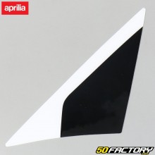 Autocolante traseiro traseiro direito traseiro Aprilia RX et  SX (2006 para 2017) preto e branco