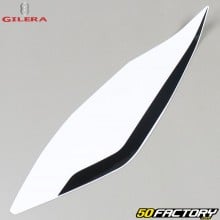 Original lower right rear fairing sticker Gilera SMT  et  RCR (2011 to 2017) white and black