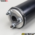 Exhaust Voca chromium Derbi black silencer