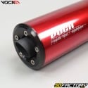 Exhaust Voca chromed Derbi red silencer