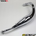 Exhaust Voca chromed AM6 red silencer