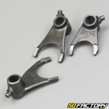Forks of gear boxes Suzuki RMX  et  SMX 50 (1996 - 2001)