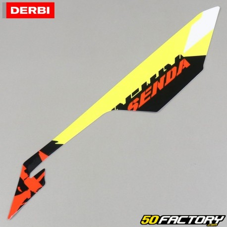 Autocollant origine de carénage arrière droit supérieur Derbi Senda Xtreme (depuis 2018) Racing