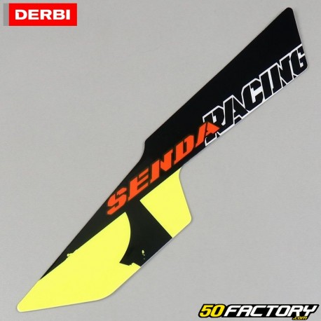 Autocollant origine de plaque phare gauche Derbi Senda Xtreme (depuis 2018) Racing