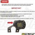 Velocímetro digital (XNUMX - XNUMX) Derbi Drd Racing, DRD Pro, Evo, Nude, Aprilia SX, RX