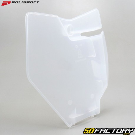 Placa números Polisport tipo KTM transparente