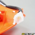 Plaque phare type KTM orange Racing