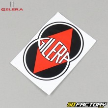 Pegatina protector de barro original Gilera SMT,  RCR y Drifting (de 2018) rojo y negro