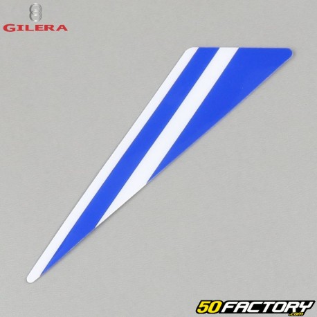 Adesivo originale parafango anteriore sinistro Gilera RCR (da 2018) blu