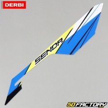 Pegatina original carenado trasero derecho superior Derbi Senda Xtreme (de 2018) azul