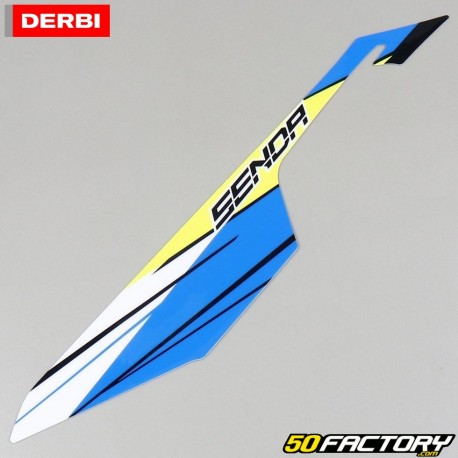 Upper Left Fairing Rear Left Sticker Derbi Senda Xtreme (from 2018) blue