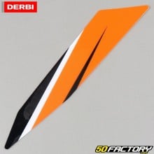 Adesivo originale parafango anteriore sinistro Derbi Senda Xtreme (da 2018) arancione