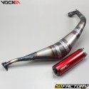 Exhaust Voca Warrior AM6 red silencer