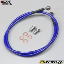 Manguera de freno delantero Racing  XNUMXcm XNUMXMX azul