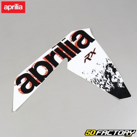 Original front right sticker Aprilia RX (2006 to 2017) black and white