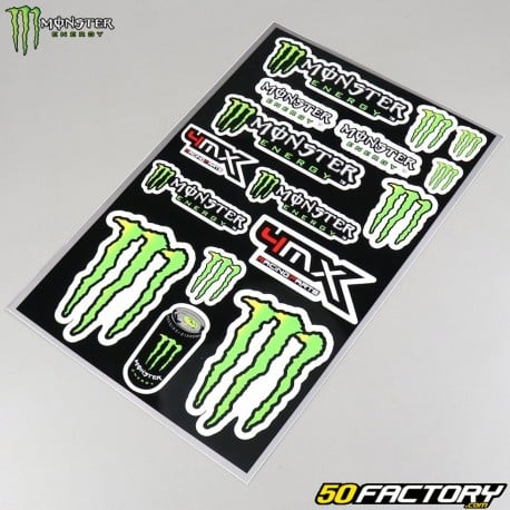 Planche stickers Monster, sticker Monster