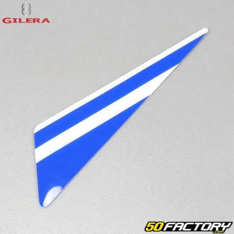 Front right mudguard original sticker Gilera RCR (from 2018) blue