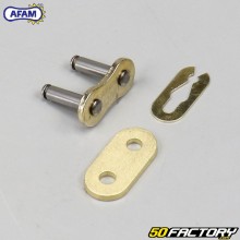 Acoplamiento rápido de cadena 420 Afam reforzado dorado