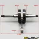 Crankshaft Peugeot 103 FOX