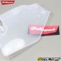 Placa números Polisport tipo KTM transparente