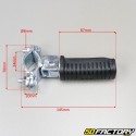 Footrest passenger fixing round swingarm MBK 51, Peugeot 103 SP, MVL...