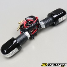 Indicators leds Nano Black handlebars