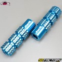 Footrest pilot blue aluminum MBK 51, Peugeot 103