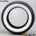 120 / 70-10 rear tire Kenda white-sided