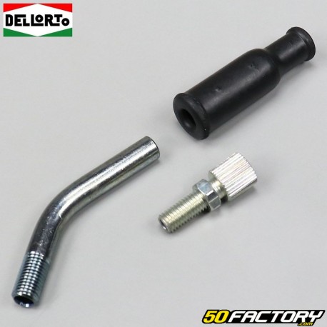 40 ° Angle Carb Throttle Cable Adaptor Elbow (kit) Dellorto