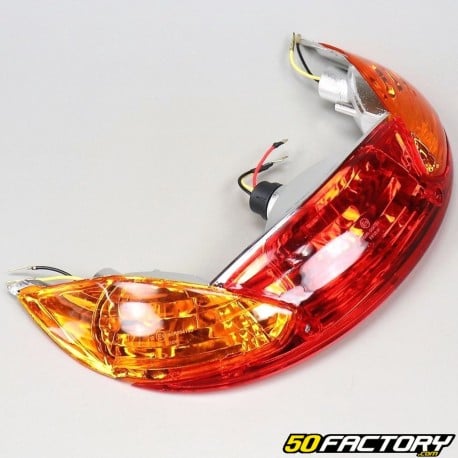 Red tail light Peugeot Vivacity 1 and 2 50 2T