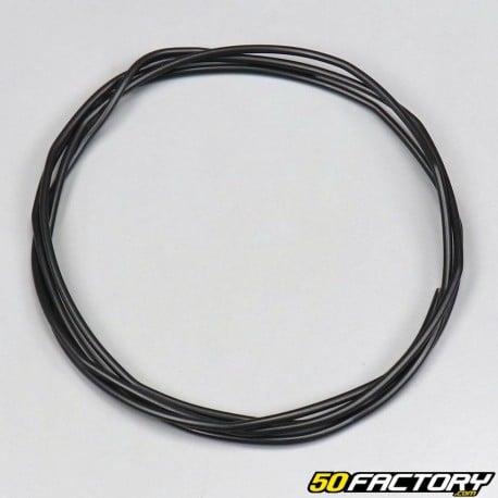 Electric wire 0.5mm universal black (by the meter)