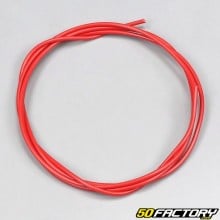 Fil électrique 0.5 mm universel rouge (au mètre)