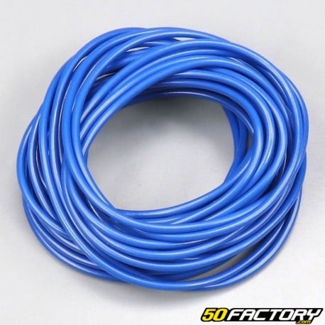 Fil électrique 0.5mm universel bleu (5 mètres)