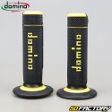 Handle grips Domino racing cross yellow and black