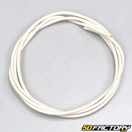 Fio elétrico 1mm branco universal (a metro)