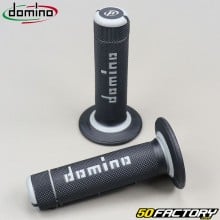 Handle grips Domino A020 cross gray and black